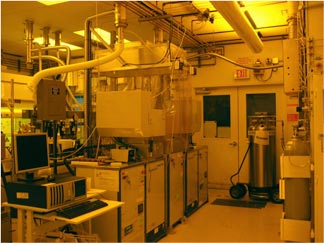 Dry Etch facility in the CXRO nanofabrication laboratory