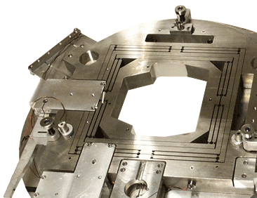 A high-precision stage fabricated by CXRO's Instrument Fabrication Facility